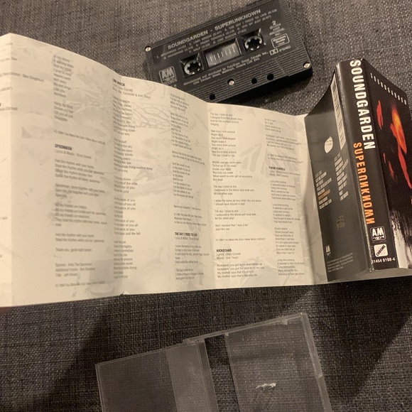 Soundgarden Superunknown Cassette tape - Picture 6 of 6